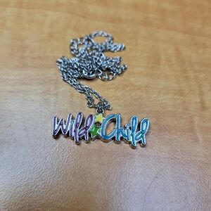Wild Child Silver Necklace